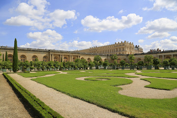 Gartengestaltung: Orangerie von Schloss Versailles