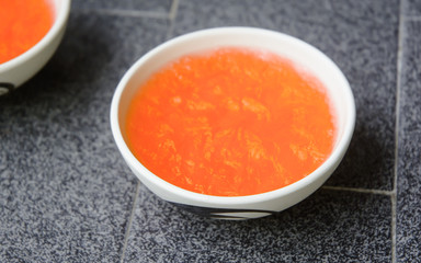 orange jelly