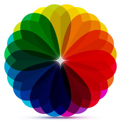 Abstract Color Icon Logo