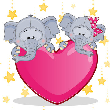 Lovers Elephants