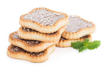 Chocolate tart cookies