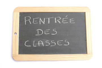 Fototapeta premium ardoise rentrée des classes