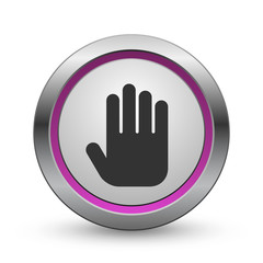 Obraz premium Chrome Vector Icon