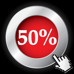 50 PERCENT ICON