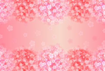 梅　年賀状　背景