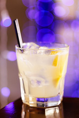 cocktail in the bar