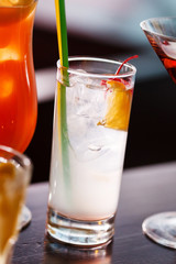 cocktail in the bar