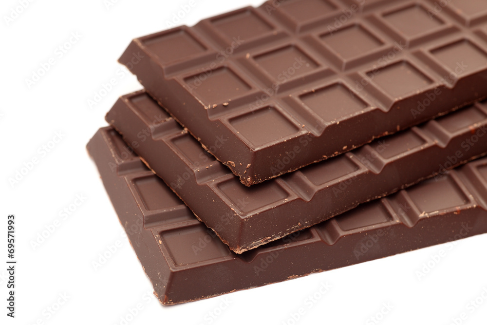 Wall mural Chocolate bars