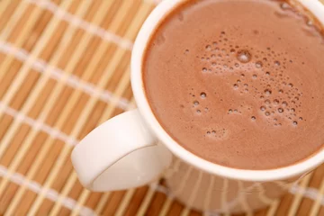 Crédence de cuisine en verre imprimé Chocolat Cup of cocoa