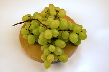 Grüne Weintrauben