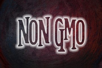 Non GMO Concept