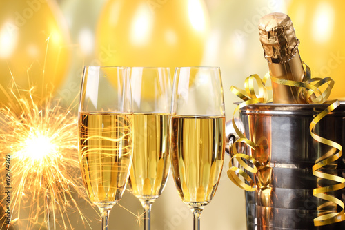 2017 шампанское серпантин украшения новый год без смс