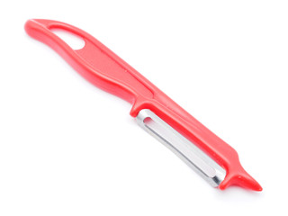 potato peeler on a white background
