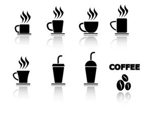 Coffee Cup Icon Symbol Vector
