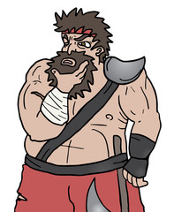Think barbarian