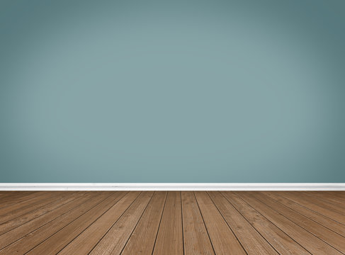Empty Room / Wooden Floor