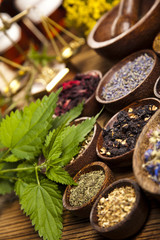 Obraz na płótnie Canvas Herbal medicine