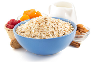 bowl of oat flake