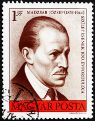 Postage stamp Hungary 1976 Jozsef Madzsar, Physician