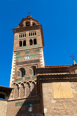 Fototapeta premium View of the Tower of Teruel Cathedral