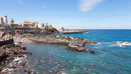 Fototapete Rund Kanarische Inseln Puerto de la Cruz  © fuchsphotography