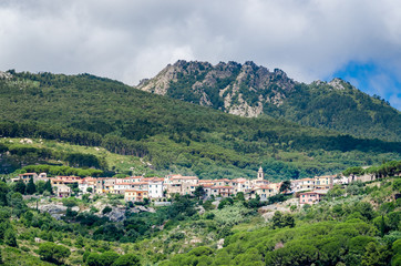 Fototapeta na wymiar Island of Elba, San Piero