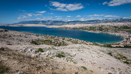 Pag village - Croatian sea