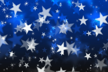 stars on dark blue background