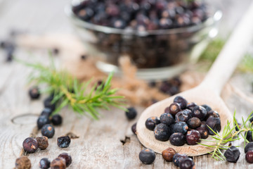 Portion of Juniper Berries