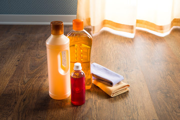Hardwood floor cleaners