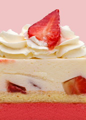 Dessert with strawberry