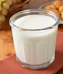 Glass of milk