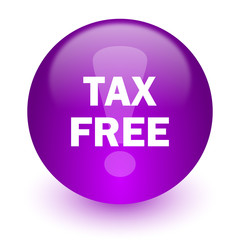 tax free internet icon