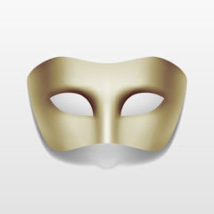 Vector Carnival Masquerade Party Mask Isolated
