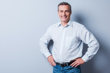 Fototapeta premium Confident and successful.
