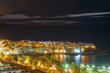 Fototapeta premium night view of Tenerife