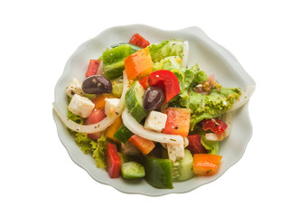 Delicous greek salad