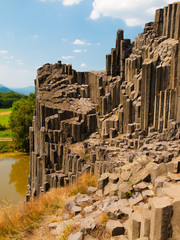 Basalt organ pipes - detail