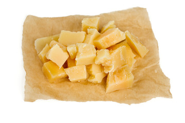 parmesan cheese cubes