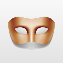 Vector Carnival Masquerade Party Mask Isolated