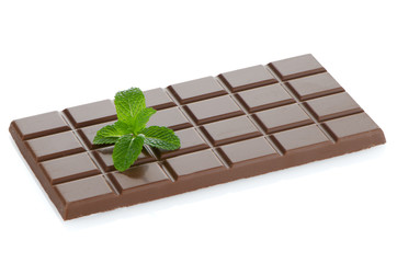 Closeup detail of chocolate