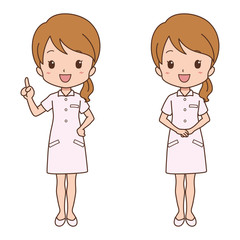 女性　ナース