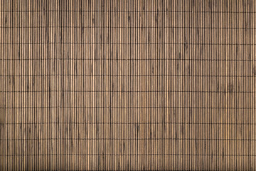 Bamboo mat background.