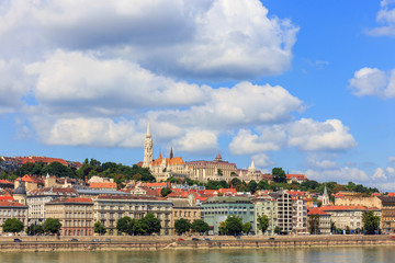 Panorama of Budapest, hungary