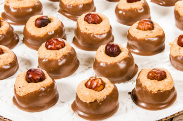 Peanut butter chcolate dipped candy