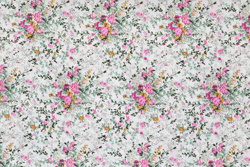 Floral pattern textile