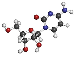 Cytidine RNA building block molecule.