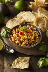 Homemade Spicy Corn Salsa