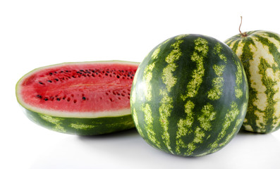 Watermelon isolated on white