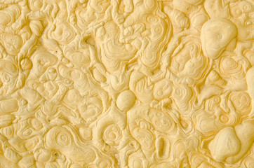 Surface of yellow stone